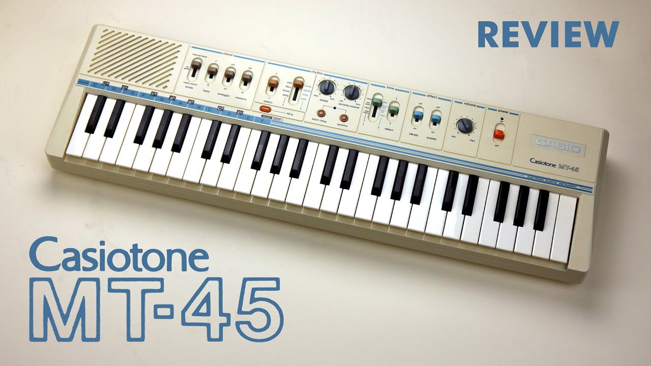 Casio MT-45 - Repair & Review - YouTube