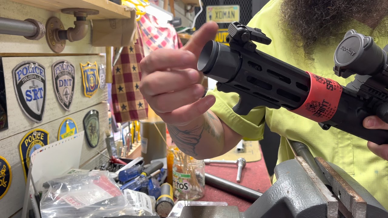 Springfield Armory PDW Hate Break Removal - YouTube