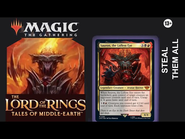 Sauron, The Lidless Eye | Commander Decktech - YouTube