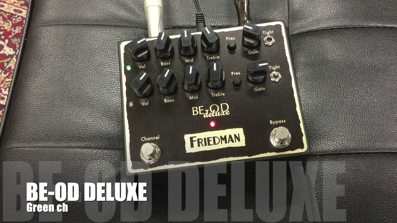 FRIEDMAN BE-OD DELUXE【新製品】 - YouTube