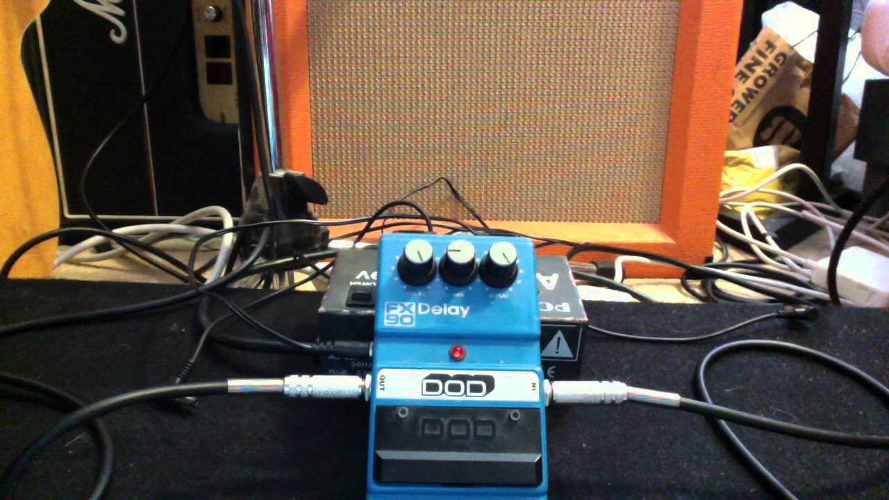 DOD FX90 Delay - YouTube