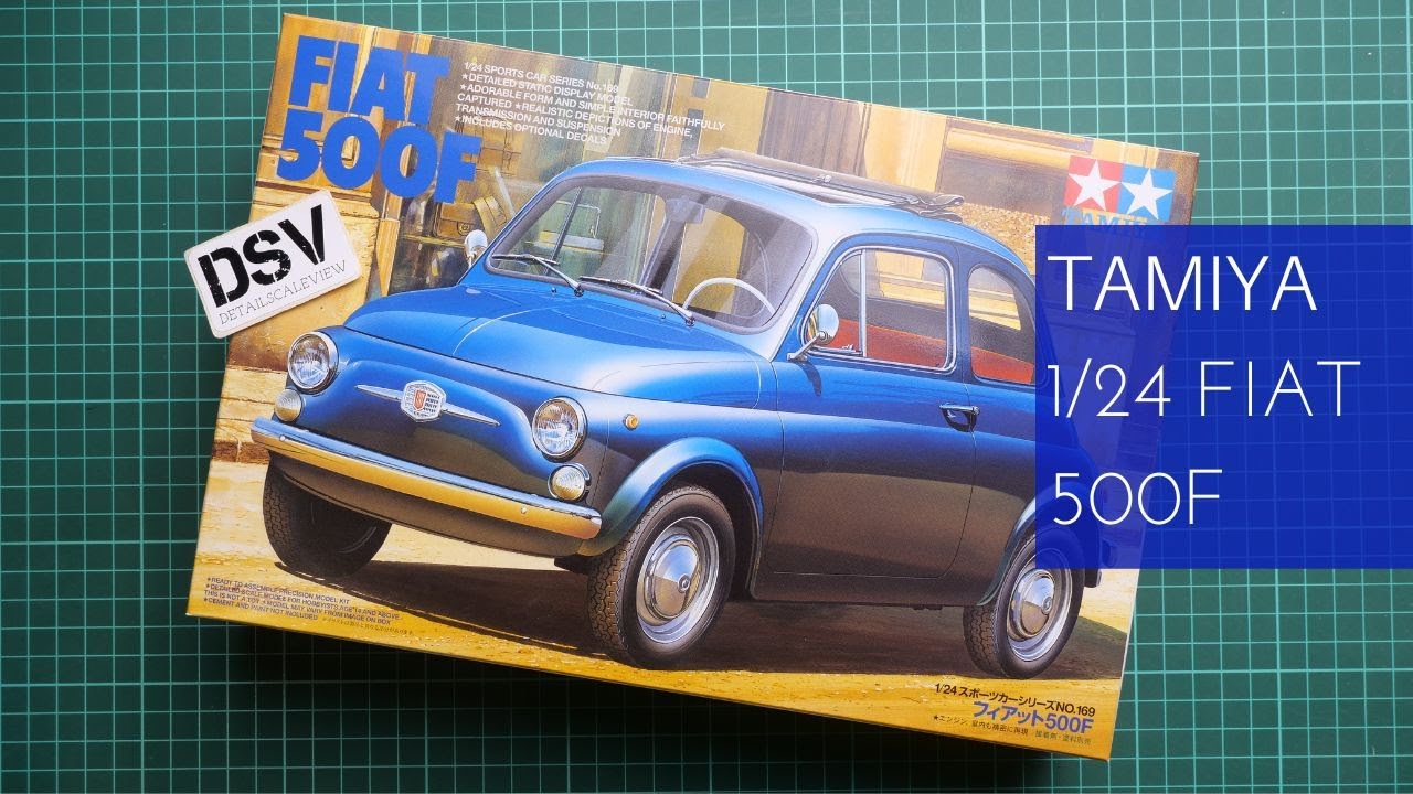 Tamiya 1/24 Fiat 500F (169) Review - YouTube