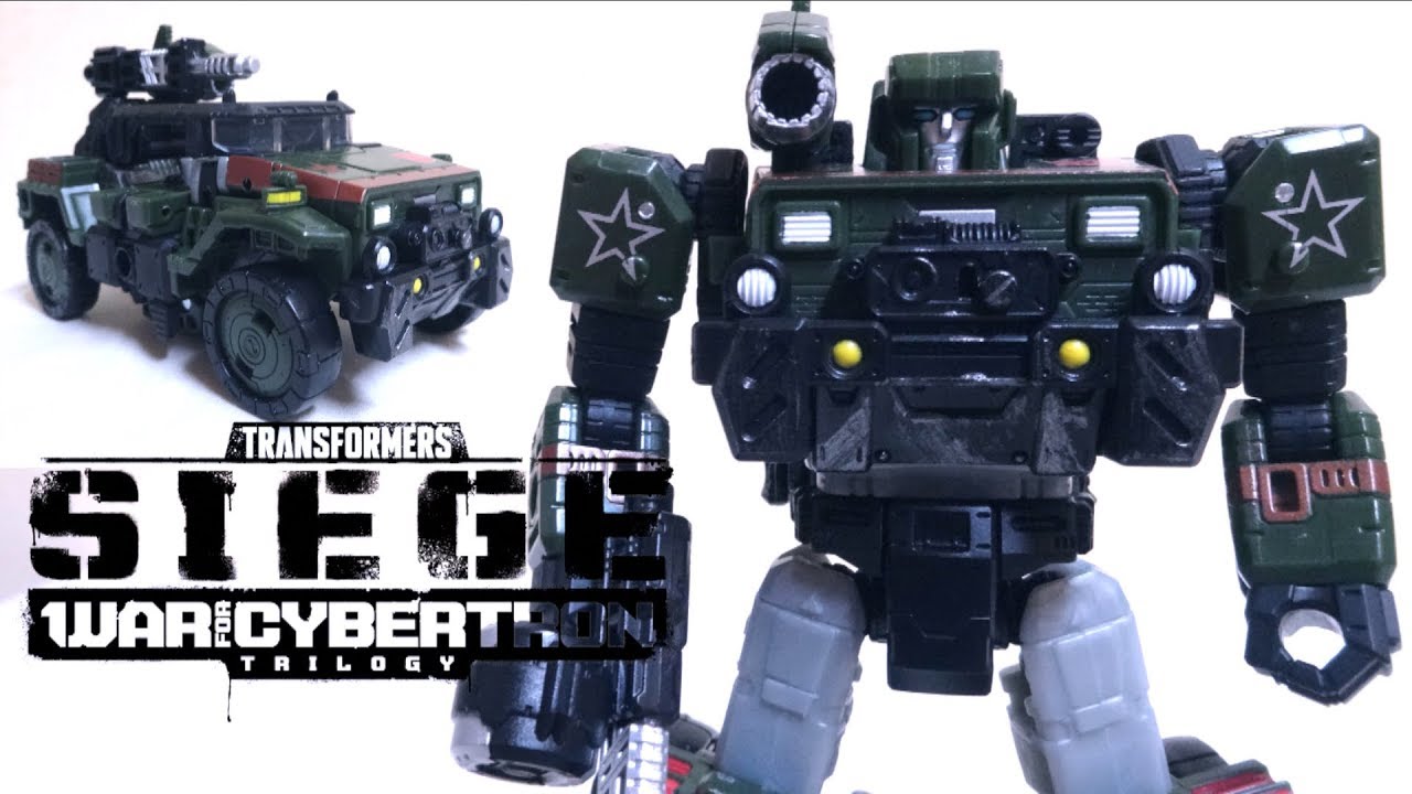 Transformers WFC Siege 】SG-12 Hound wotafa's review - YouTube