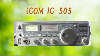iCOM IC－505 50MHz FM SSB CW トランシーバー／アンテナの