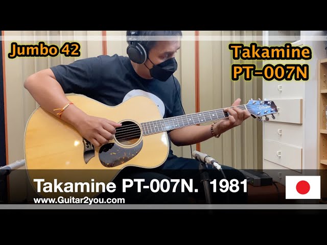 1980 Takamine PT-007N sound preview by Mr.Tar 