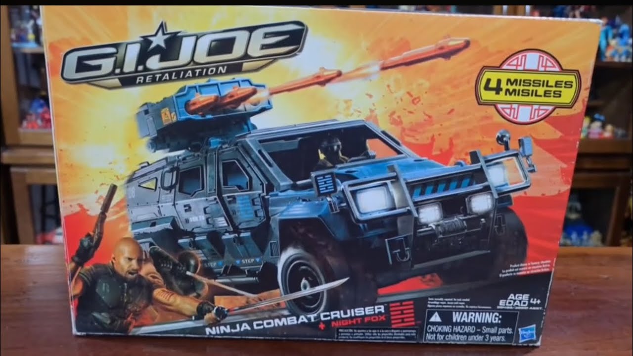 The Ninja Combat Cruiser GI Joe: Retaliation Hugo Villaseñor's