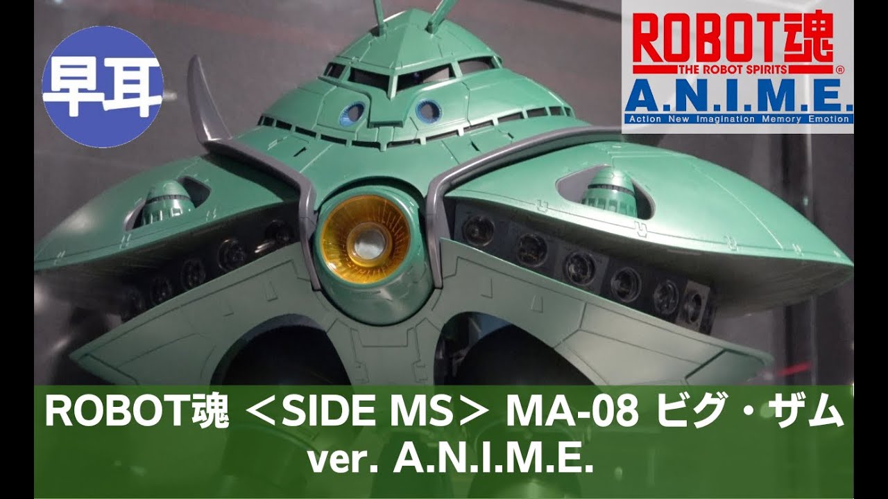 ROBOT魂 ＜SIDE MS＞ MA-08 ビグ・ザム ver. A.N.I.M.E. | BIG-ZAM