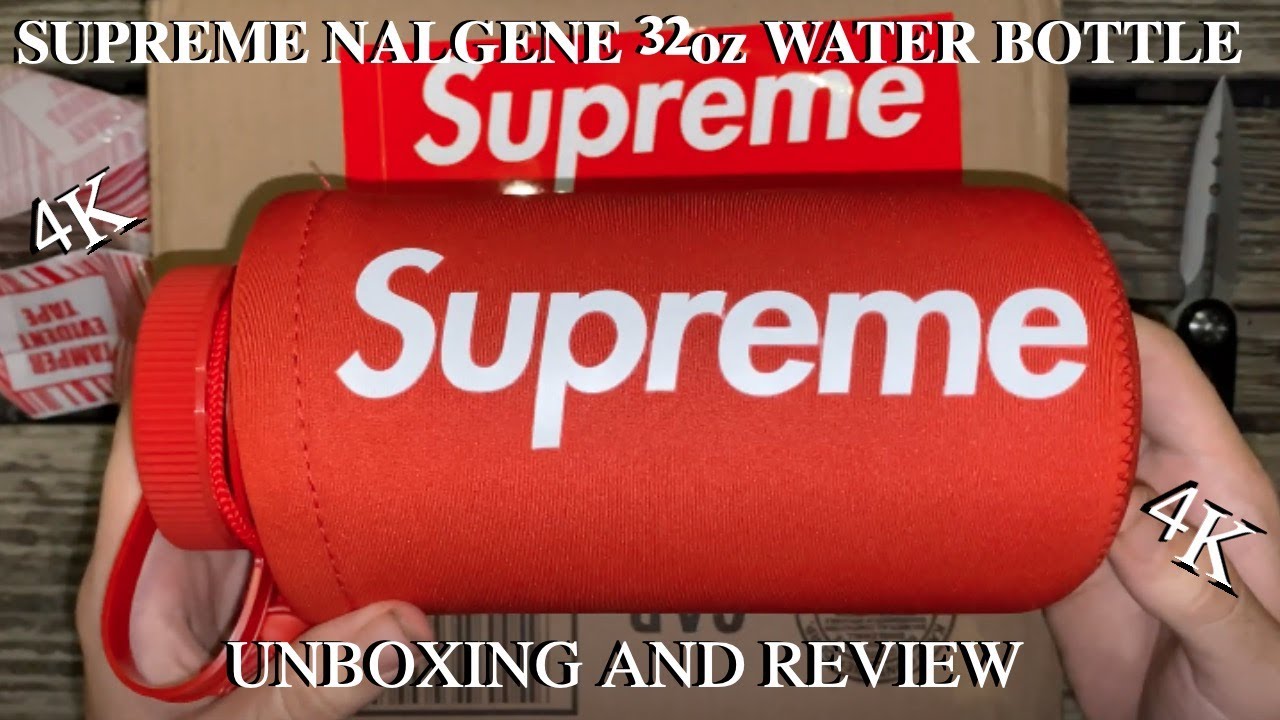 Supreme Nalgene 32oz Water Bottle UNBOXING - YouTube