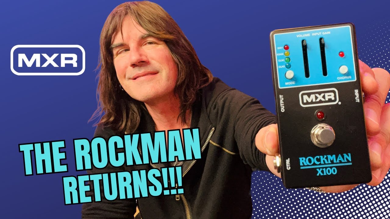 MXR® | ROCKMAN® X100™ ANALOG TONE PROCESSOR | MX100 | モリダイラ楽器