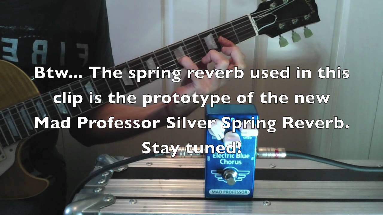 Mad Professor Electric Blue Chorus - 非常に透明感のある澄んだ