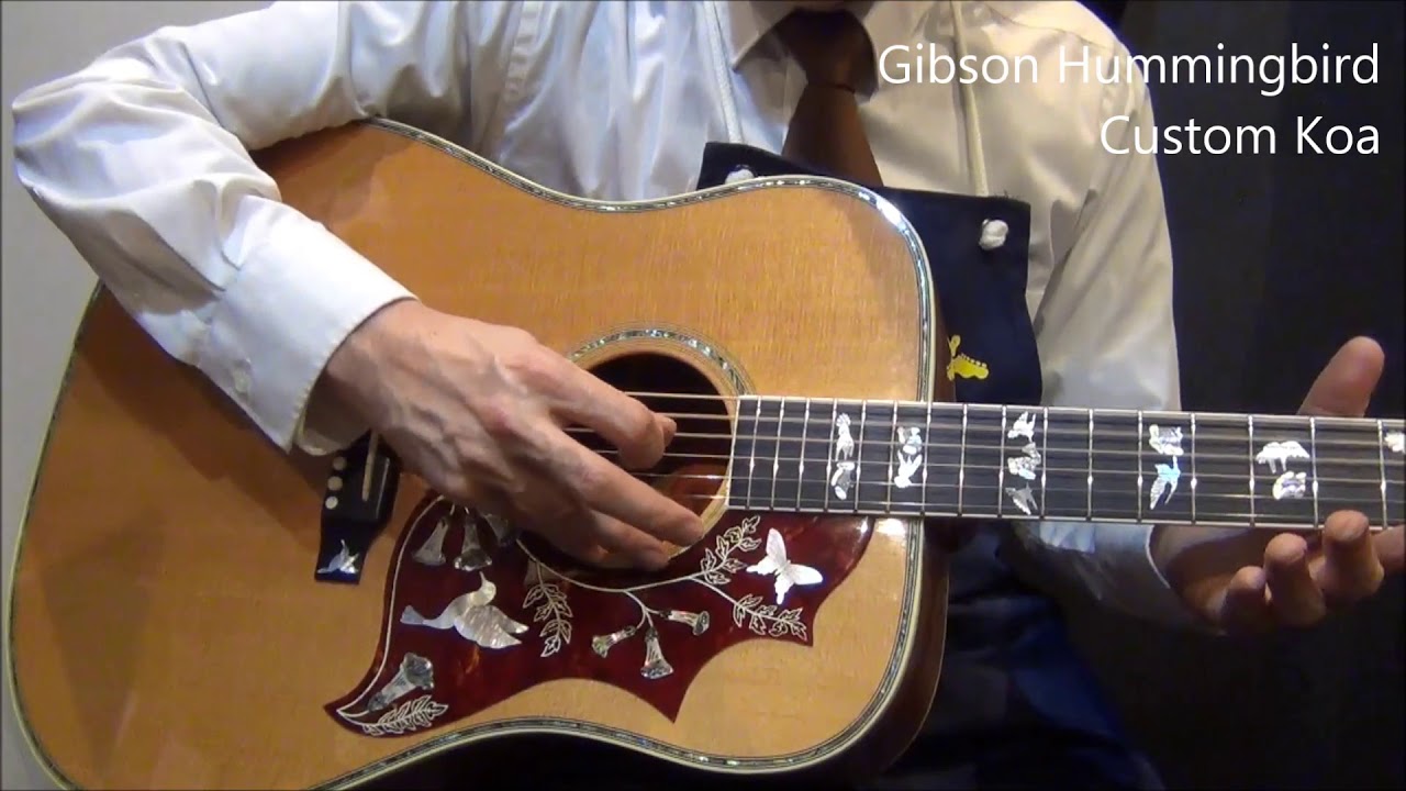 オットリーヤちゃんねる】Gibson Hummingbird Custom Koa （2009年製