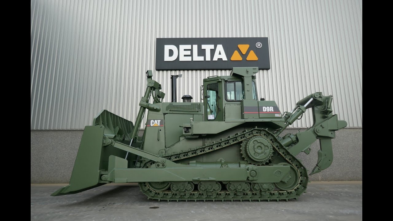 Demonstration video Caterpillar D9R Ex-army Caterpillar D9R Ex