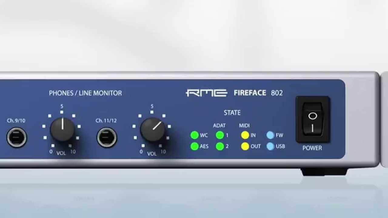 RME: Fireface 802