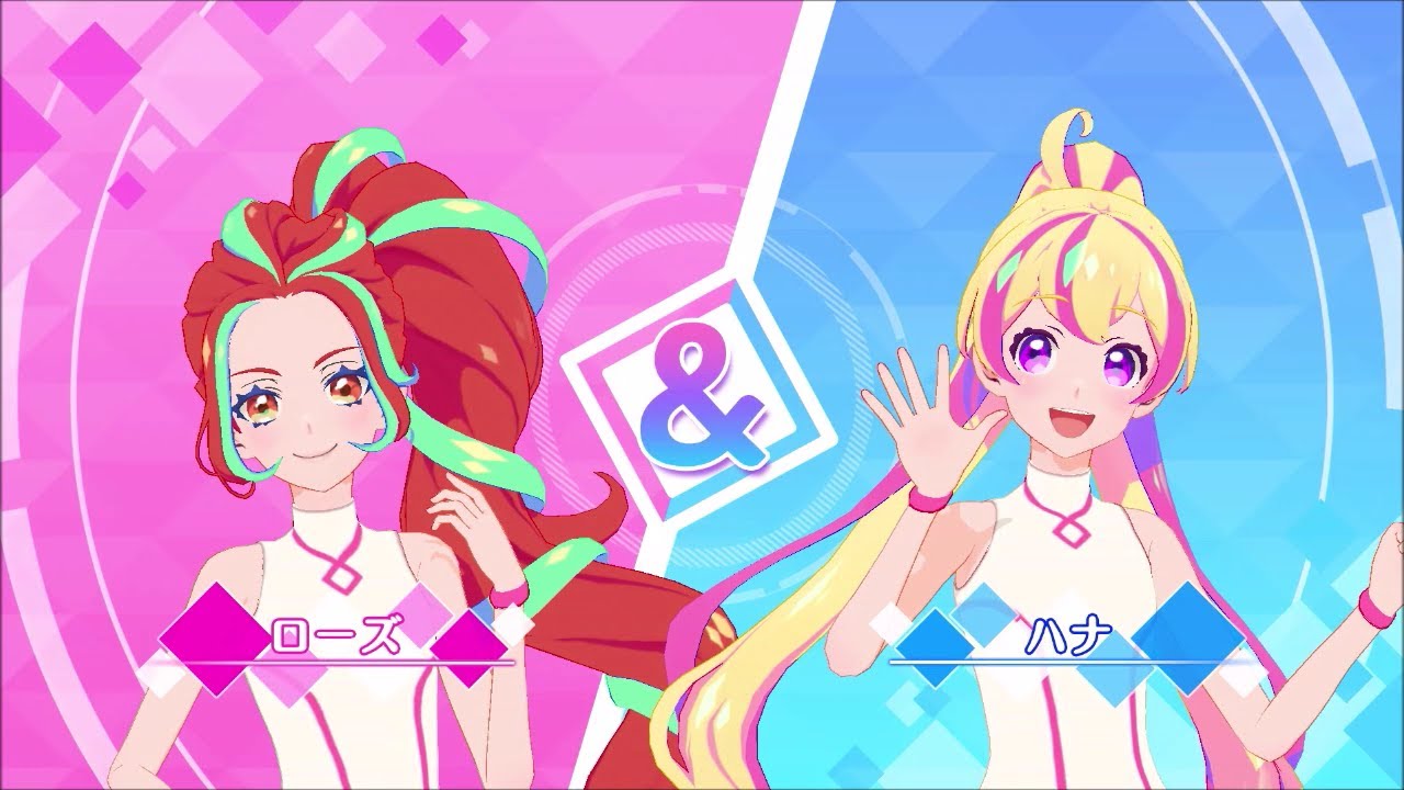アイカツプラネット！ プレイ動画 ローズ＆ハナ（2） - YouTube