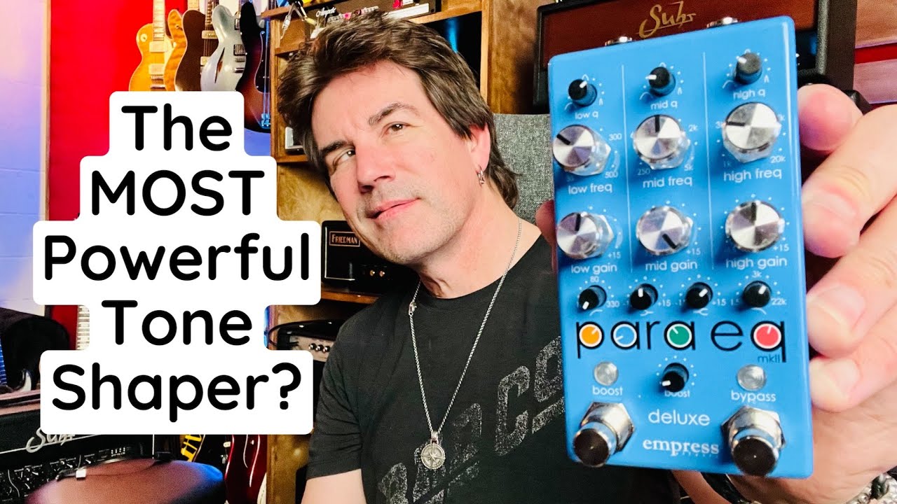 THE MOST POWERFUL TONE SHAPER. Empress PARA EQ MK II DELUXE