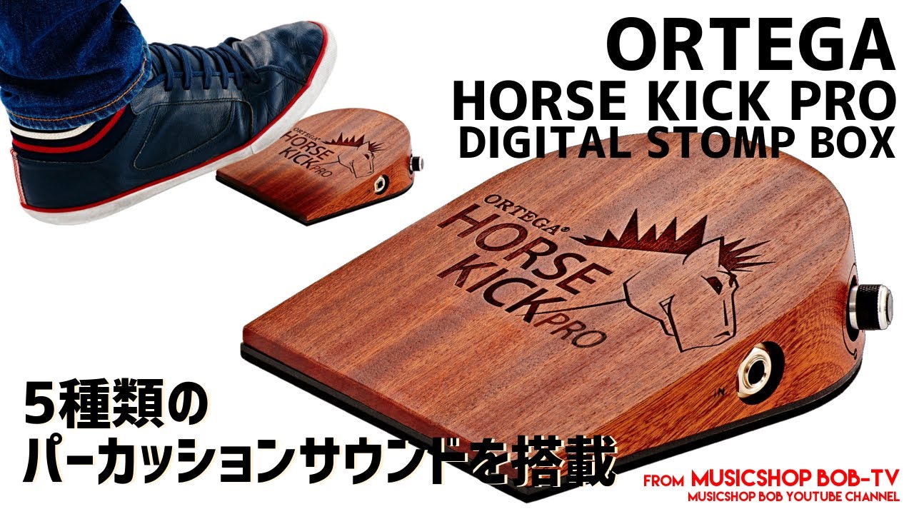 ORTEGA HORSE KICK PRO【商品紹介】デジタルストンプボックス《売却済