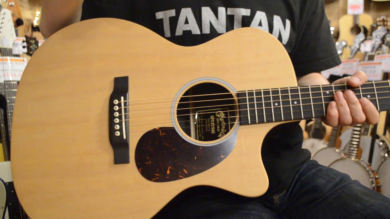 NEW/Martin GPCX1RAE@guitarshoptantan - YouTube