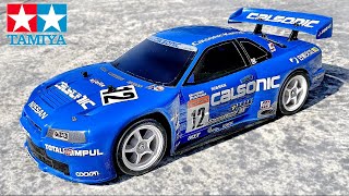 Tamiya Calsonic Skyline GT-R 2001 TA-04S #58285 | Changing To