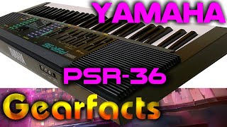 Yamaha PSR-36: Like a DX-7 but more FUN - YouTube