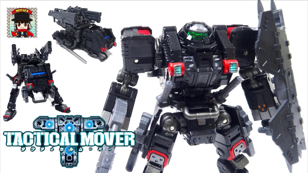Diaclone Tactical Mover】Gamma Versaulter wotafa's review - YouTube