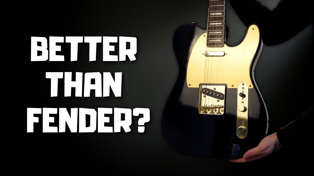 Squier 40th Anniversary Telecaster - Review & Sound Demo - YouTube