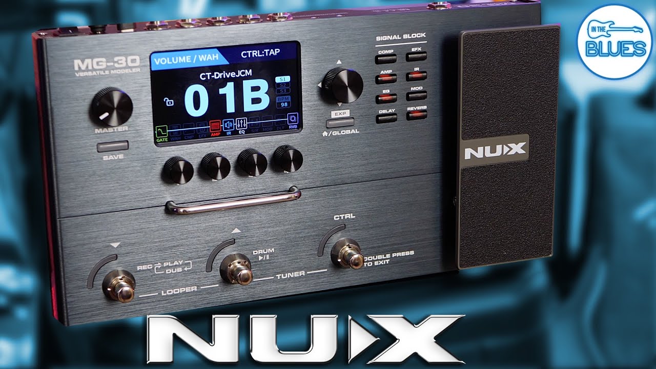 NUX MG-30 Review - A Great Home Studio Tool! - YouTube
