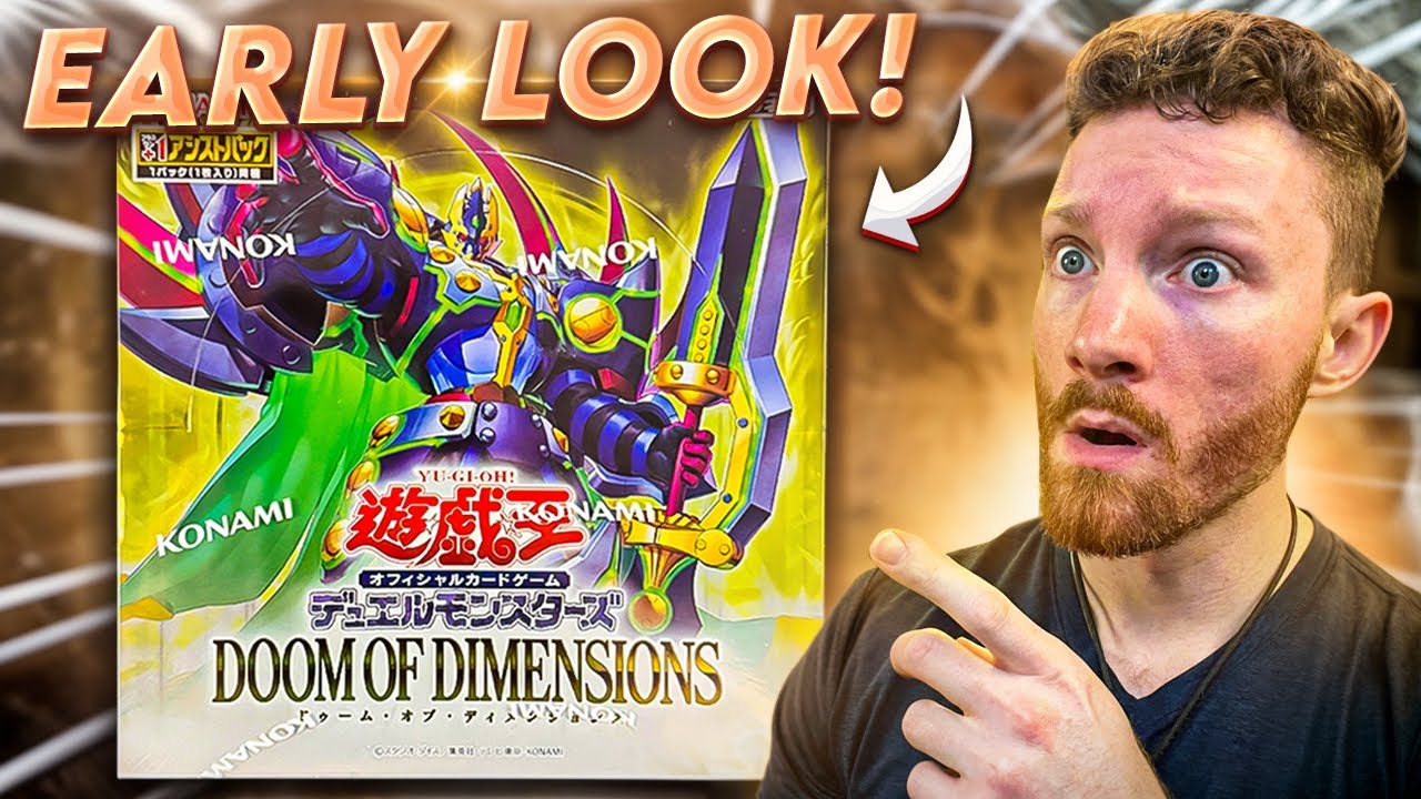 First Look At the NEW Yugioh Doom of Dimensions Set! (INSANE Pulls