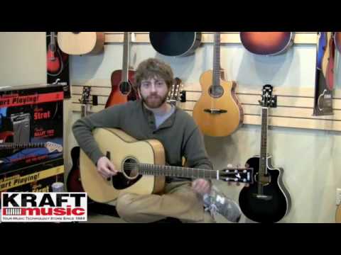 Kraft Music - Yamaha FG750S Acoustic Guitar Demo - YouTube