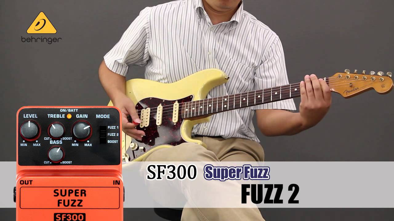 BEHRINGER ( ベリンガー ) SF300 Super Fuzz ファズ 送料無料