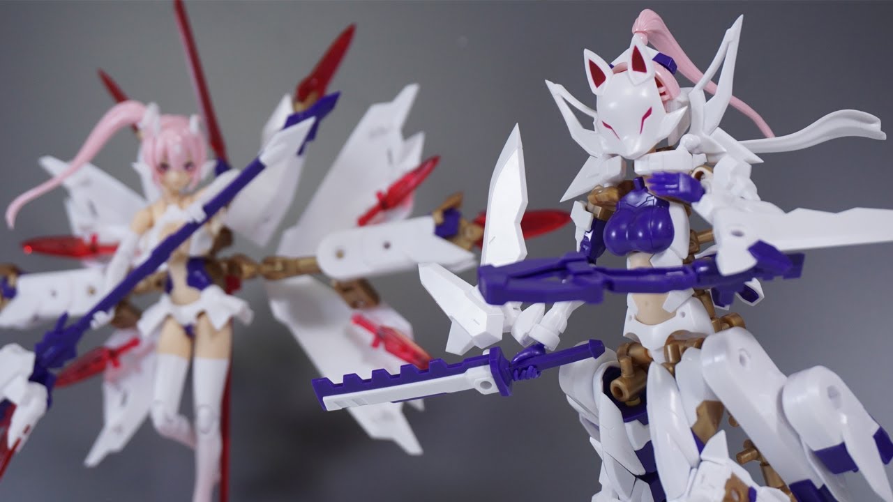 Megami Device ASRA NINE-TAILS (メガミデバイス 朱羅 九尾) Custom