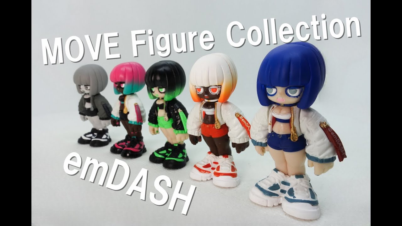 ガチャ】MOVE Figure Collectionです。オリジナルのソフビが欲しくなり