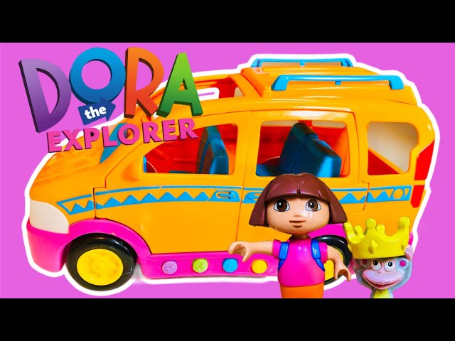 DORA THE EXPLORER Musical Orange Toy Van - YouTube