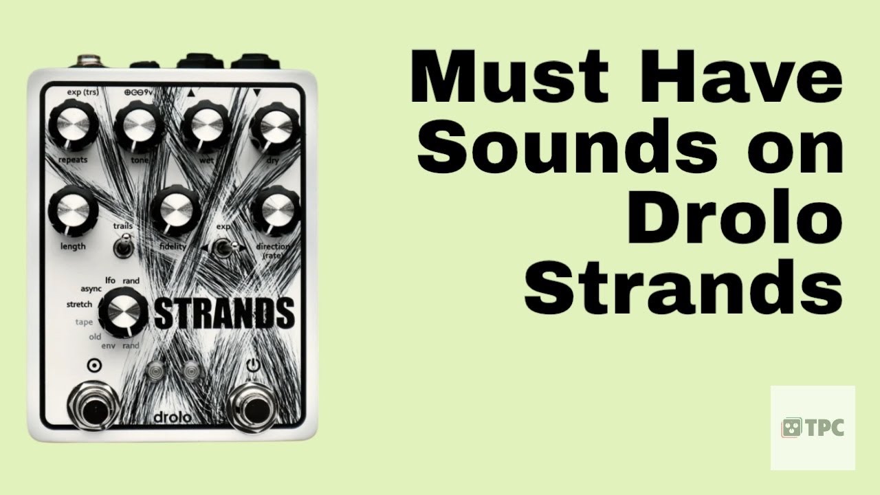These are the MUST HAVE settings for the Drolo Strands! - YouTube