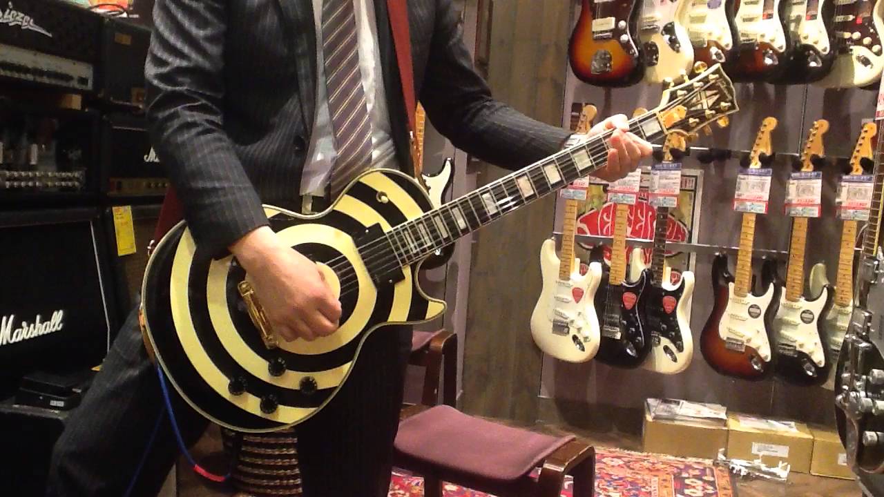 動画】Zakk Wylde Les Paul Bullseye入荷！ | イシバシ楽器スタッフブログ