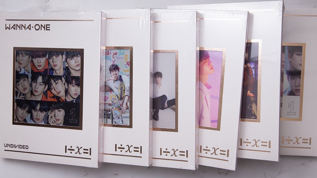 Unboxing | WANNA ONE Special Album - 1÷X=1 UNDIVIDED (All 6