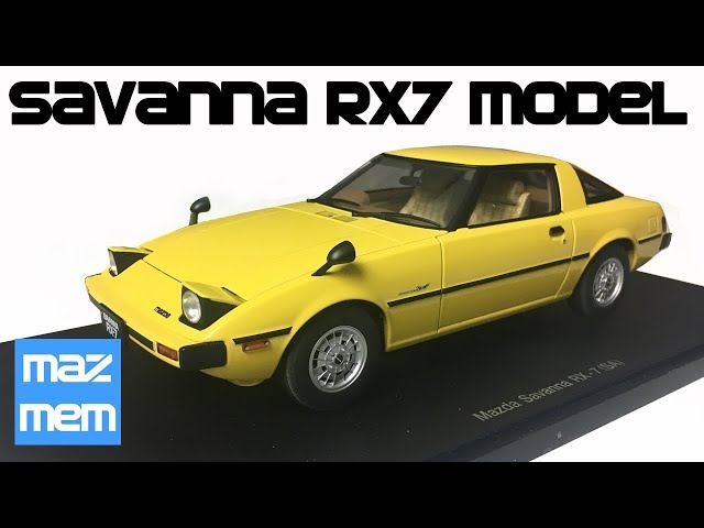 SA Rx7 Diecast Model - Mazda Memorabilia - YouTube