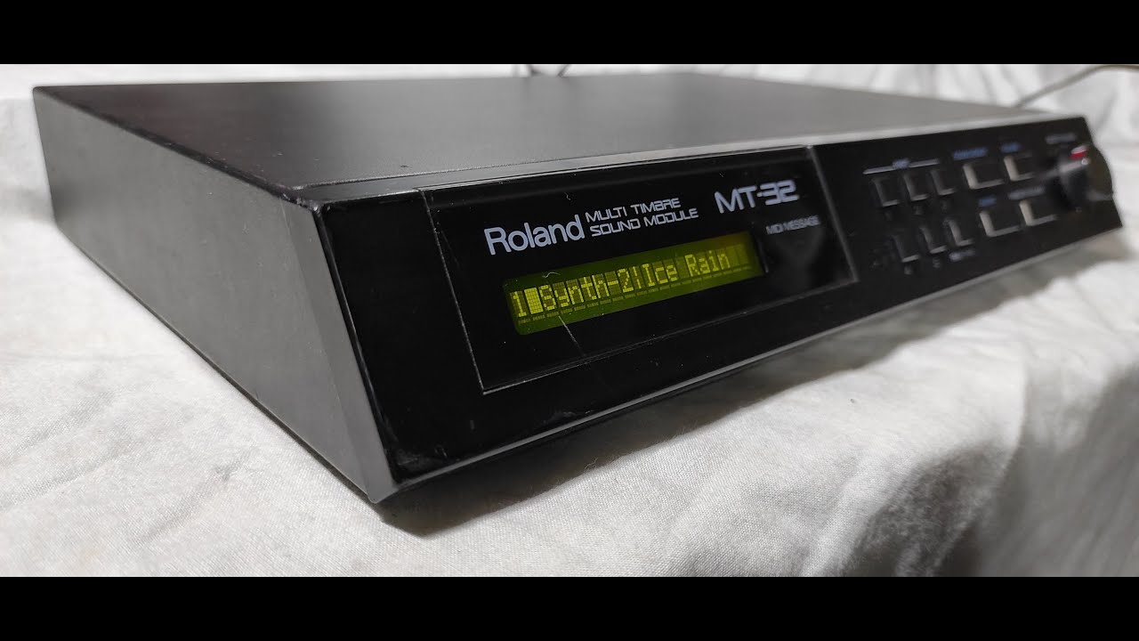 Roland MT-32 sounds - YouTube