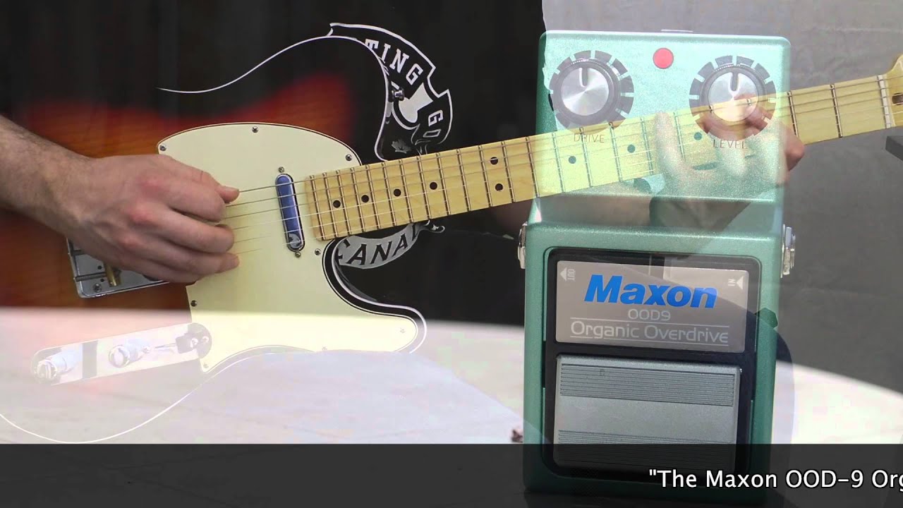 Maxon OOD9 Organic Overdrive pedal - YouTube