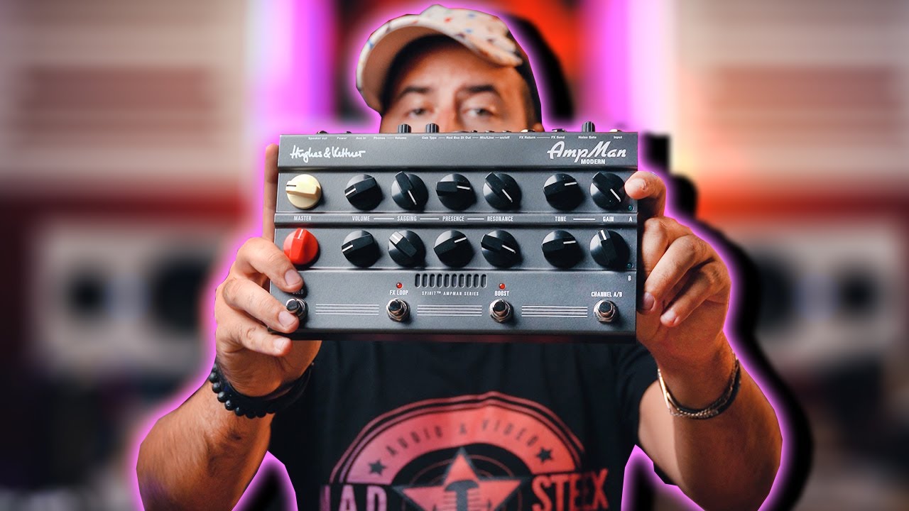 Hughes & Kettner Spirit AMPMAN MODERN Analog pedal amplifier - YouTube
