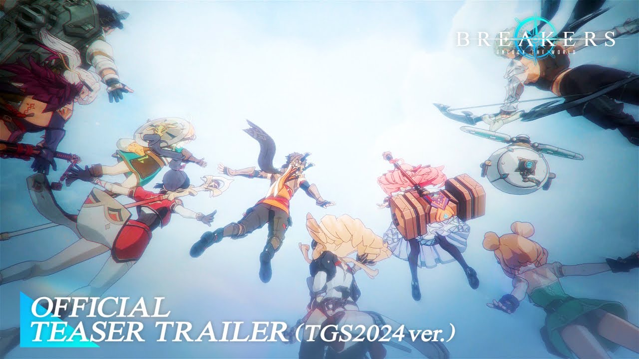 VIC GAME STUDIOS JAPAN、新作アニメRPG『BREAKERS』ティザー