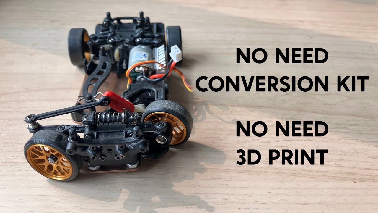 Convert K989 to RWD in 5 Minutes | WL Toys 1/28 K969 284131 284010