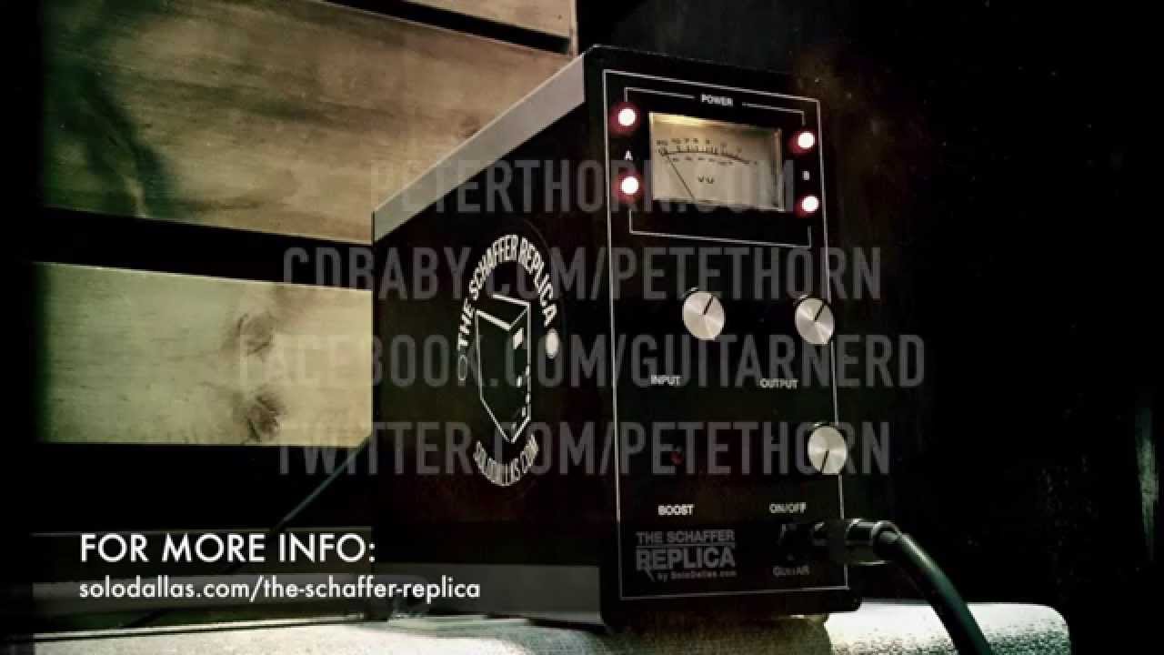 Schaffer Replica from SoloDallas, demo by Pete Thorn - YouTube