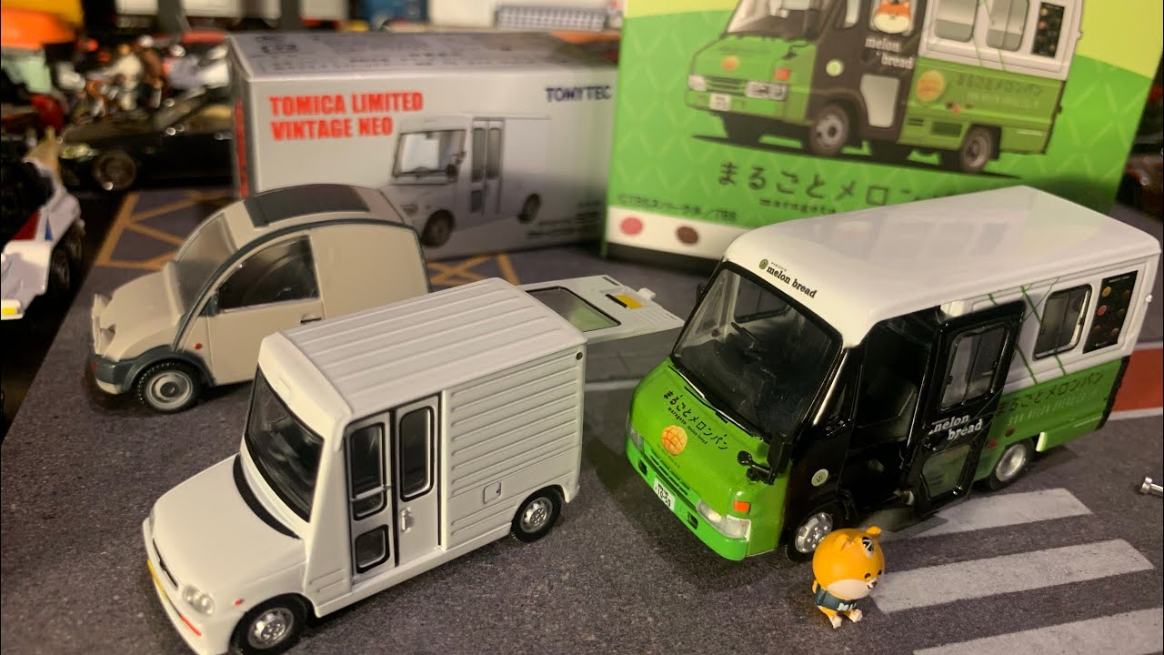 1/64MIU404 まるごとメロンパン号 プレミアムミニカー ポリまるミニ