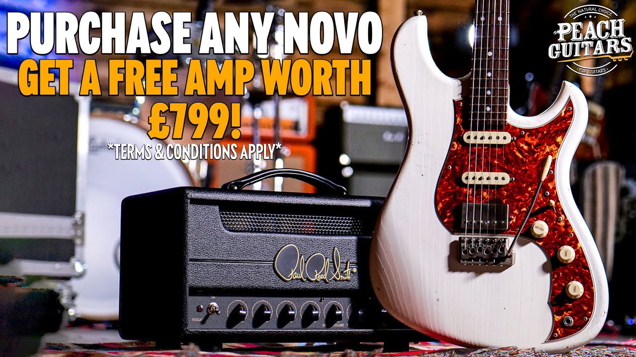 Peach Guitars | Novo x PRS HDRX-20 Promo!