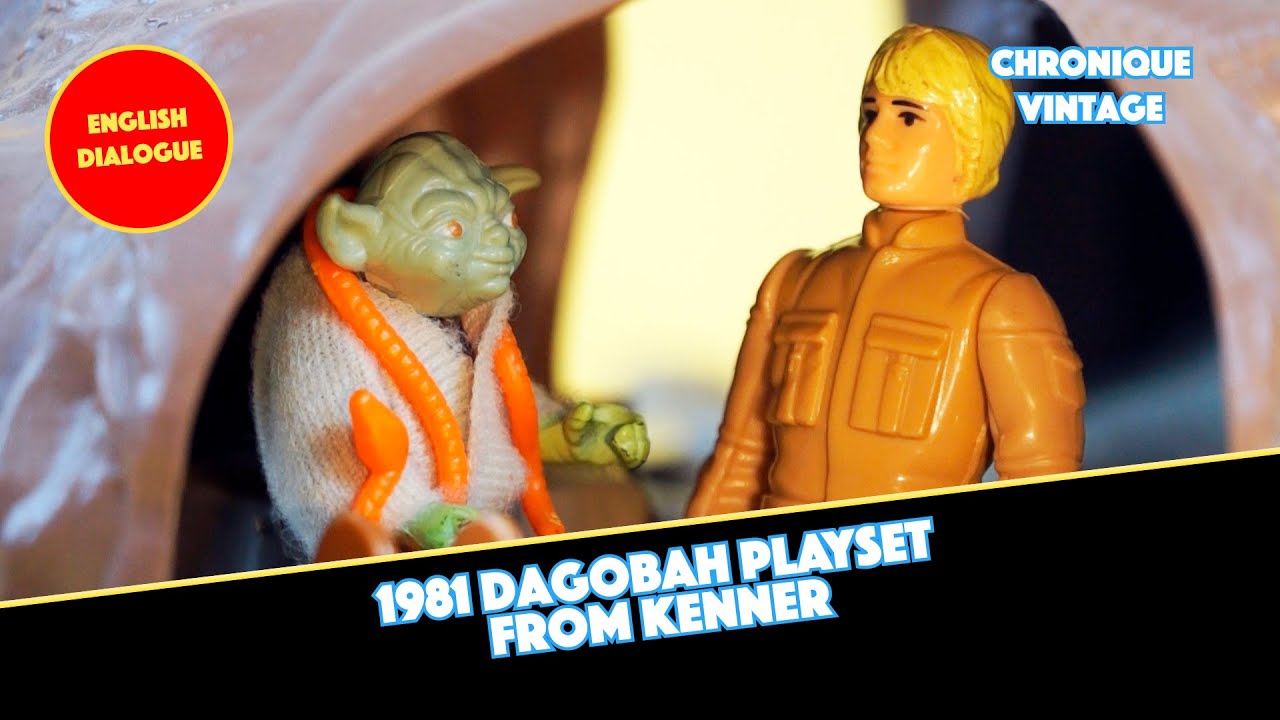 1981 Vintage Kenner Star Wars Dagobah Playset (English Dialogue