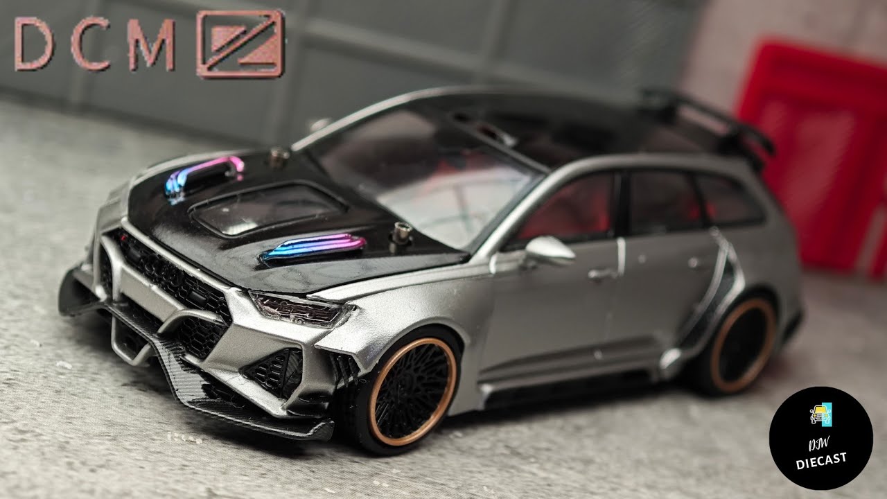 Audi RS666 2CNS Body Kit by DCM 1/64 | UNBOXING and REVIEW - YouTube