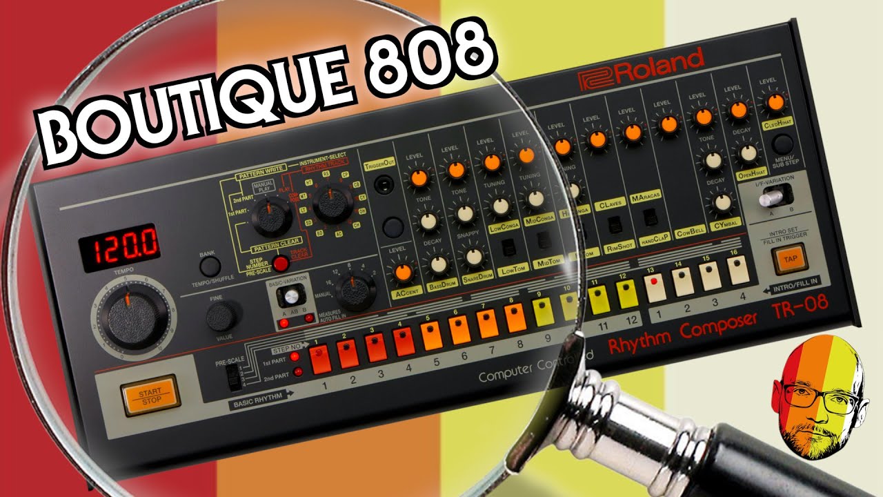 Bad Gear - Roland Boutique TR-08 - YouTube