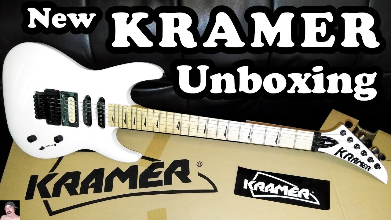 Brand New Kramer SC211 Striker Custom UNBOXING - YouTube