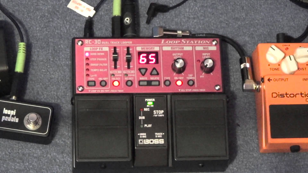 Boss RC-30 Loop Station | Reverb Demo Video - YouTube