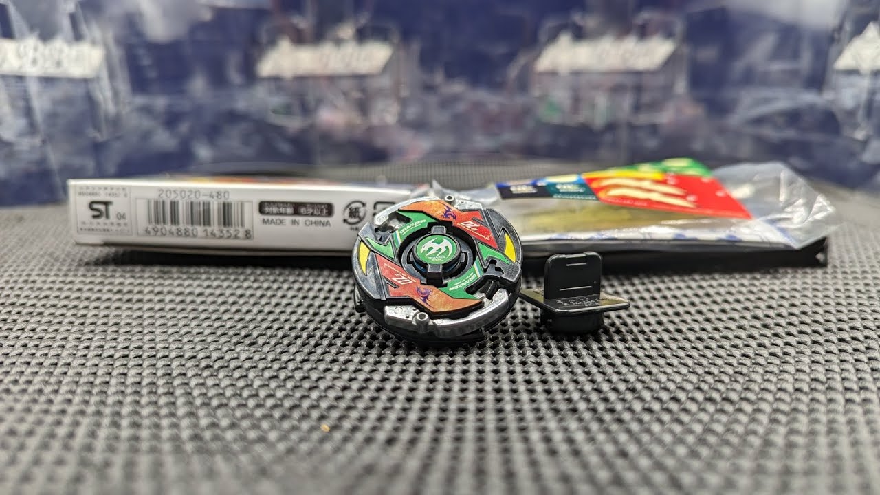 Beyblade BLACK DRANZER MF Unboxing & Spin Test! 🔥 HMS 爆転